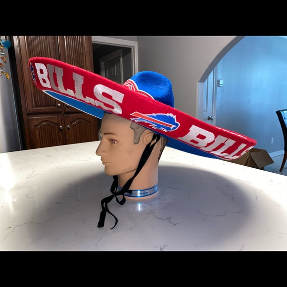 Custom Made Buffalo Bills Mariachi Sombrero - Picture 4 of 6